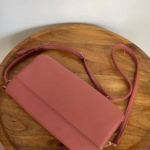 Matt & Nat Crossbody Bag Color Rose Pink